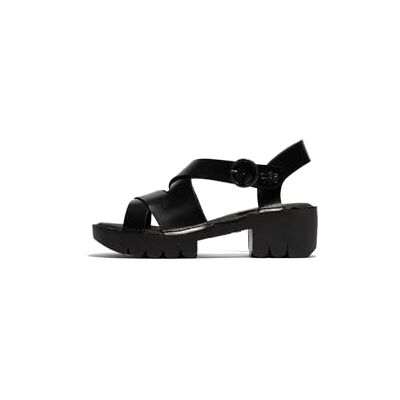 Fly London Femme ERIA536FLY Sandal, Black, 38 EU - Publicité Fly London Femme ERIA536FLY Sandal, Black, 38 EU - Publicité