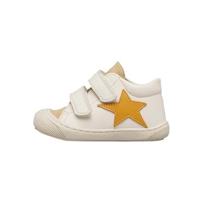 Naturino Chaussures premiers pas en cuir et en daim, Blanc-Beige- 19 - Publicité Naturino Chaussures premiers pas en cuir et en daim, Blanc-Beige- 19 - Publicité