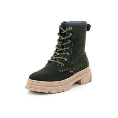 Kickers GOJI,BOTTILLON ENFANT KAKI MARINE, 34 EU - Publicité Kickers GOJI,BOTTILLON ENFANT KAKI MARINE, 34 EU - Publicité