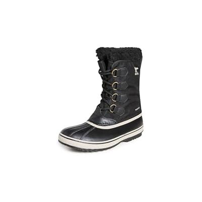 Sorel 1964 PAC Nylon Waterproof bottes d'hiver imperméables pour homme, Noir (Black x Ancient Fossil), 45 EU - Publicité Sorel 1964 PAC Nylon Waterproof bottes d'hiver imperméables pour homme, Noir (Black x Ancient Fossil), 45 EU - Publicité