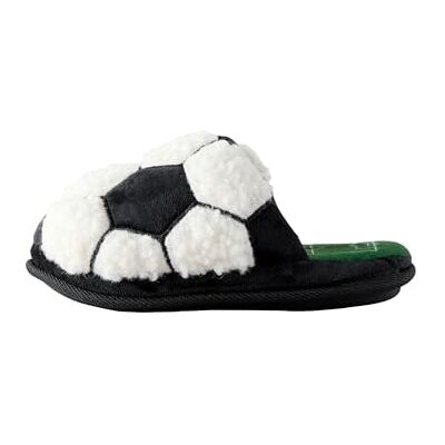 NEXT Garçon Mules Chaussons Football Noir/Blanc 33 - Publicité NEXT Garçon Mules Chaussons Football Noir/Blanc 33 - Publicité