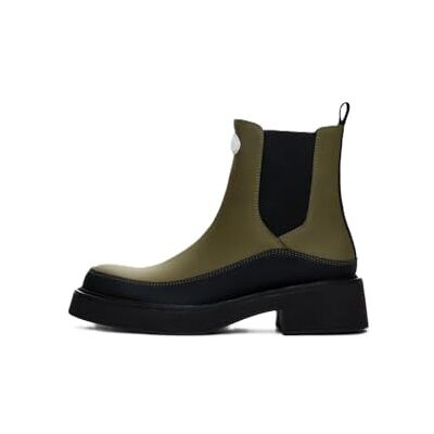 Desigual Chaussures Plates en Nylon pour Femme Bottes Tendance, Vert, 38 EU - Publicité Desigual Chaussures Plates en Nylon pour Femme Bottes Tendance, Vert, 38 EU - Publicité
