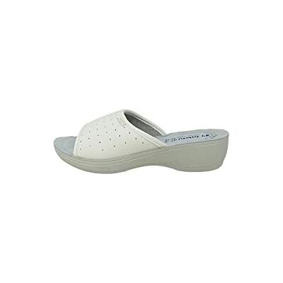 Inblu Pamela, Chaussures de Travail Femme, Blanc Cassé (Bianco), 38 EU - Publicité Inblu Pamela, Chaussures de Travail Femme, Blanc Cassé (Bianco), 38 EU - Publicité