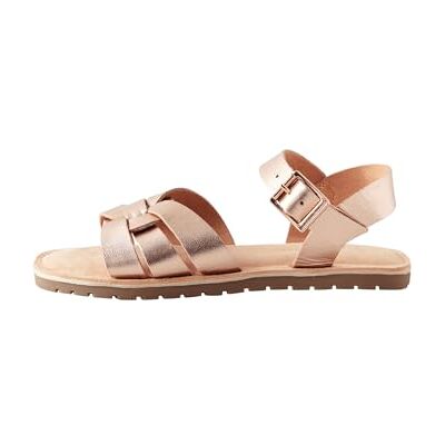 NEXT Fille Sandales tissée en cuir Rose Gold 35 - Publicité NEXT Fille Sandales tissée en cuir Rose Gold 35 - Publicité