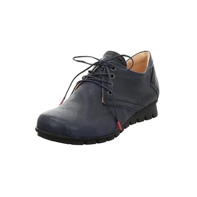 THINK! Femme Menscha chromfrei gegerbte, nachhaltige Chaussures à Lacets, 8040 Navy/Kombi, 38.5 EU - Publicité THINK! Femme Menscha chromfrei gegerbte, nachhaltige Chaussures à Lacets, 8040 Navy/Kombi, 38.5 EU - Publicité