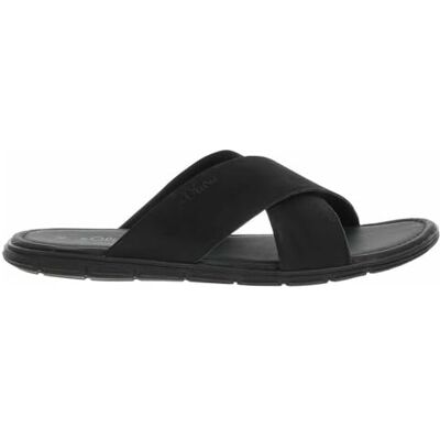 s.Oliver Homme Sandale Glissante, Noir, 42 EU - Publicité s.Oliver Homme Sandale Glissante, Noir, 42 EU - Publicité
