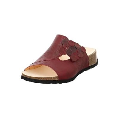 Think! Femme Mizzi Damen Lederfutter Sabots, Rosso Break 5020, 35 EU - Publicité Think! Femme Mizzi Damen Lederfutter Sabots, Rosso Break 5020, 35 EU - Publicité