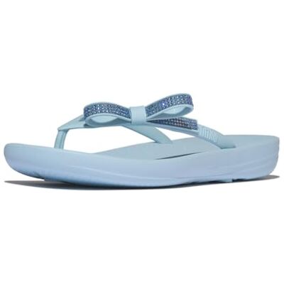 Fitflop iQUSHION Tongs avec nœud pailleté pour femme Bleu nuageux Pointure 42, Bleu nuageux., 43 EU - Publicité Fitflop iQUSHION Tongs avec nœud pailleté pour femme Bleu nuageux Pointure 42, Bleu nuageux., 43 EU - Publicité