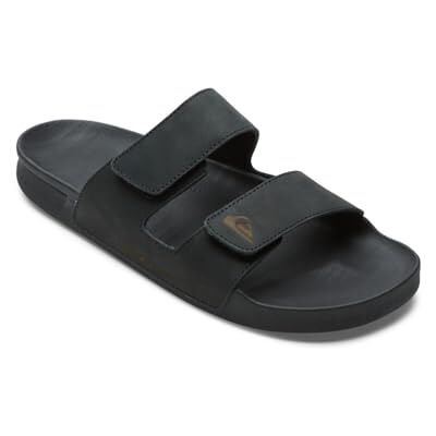 Quiksilver Homme Rivi Leather Double Adjust RF Sandale, Anthracite, 39 EU - Publicité Quiksilver Homme Rivi Leather Double Adjust RF Sandale, Anthracite, 39 EU - Publicité