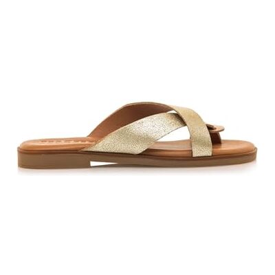 MTNG Sandales Plates Femme Alysa 54307 60317 Beige - Publicité MTNG Sandales Plates Femme Alysa 54307 60317 Beige - Publicité