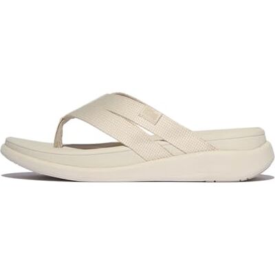 Fitflop F-Mode Go Tongs plates à bretelles pour femme, beige, 36 EU - Publicité Fitflop F-Mode Go Tongs plates à bretelles pour femme, beige, 36 EU - Publicité