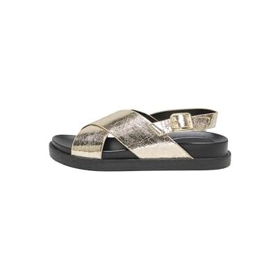 Only Femme Onlminnie-2 PU Slingback Sandales Noos, Couleur doré, 38 EU - Publicité Only Femme Onlminnie-2 PU Slingback Sandales Noos, Couleur doré, 38 EU - Publicité