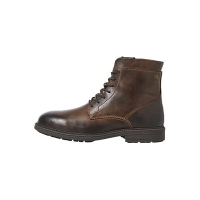 Jack & Jones Homme Leather Boot Jfwdelaney Bottines en Cuir BF, Cognac, 41 EU - Publicité Jack & Jones Homme Leather Boot Jfwdelaney Bottines en Cuir BF, Cognac, 41 EU - Publicité