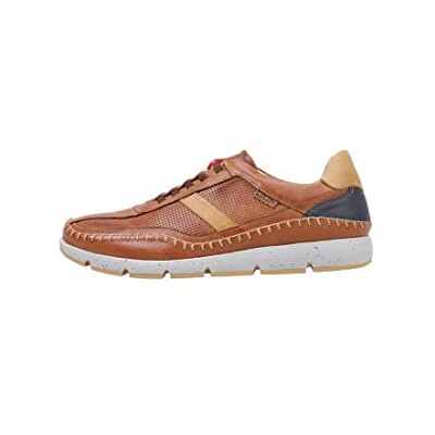 Pikolinos Baskets en Cuir Fuencarral pour Homme Color Brandy - Publicité Pikolinos Baskets en Cuir Fuencarral pour Homme Color Brandy - Publicité