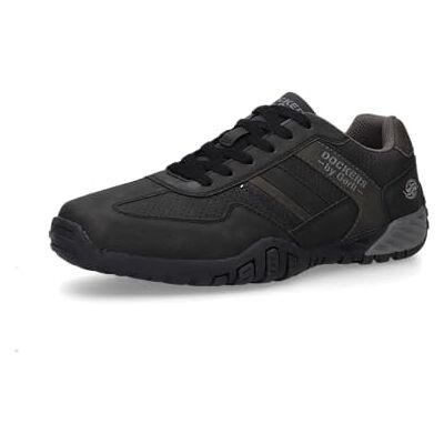 Dockers by Gerli Baskets basses pour homme, Noir Gris 120, 43 EU - Publicité Dockers by Gerli Baskets basses pour homme, Noir Gris 120, 43 EU - Publicité