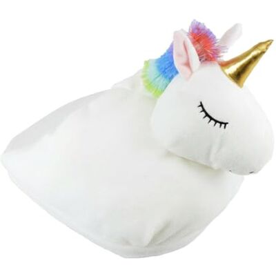 A2Z 4 Kids A2Z Dames Mignon 3D Animal Nouveauté Chaussons Aux Femmes -SLPR LDS AZ32006 Unicorn One Size - Publicité A2Z 4 Kids A2Z Dames Mignon 3D Animal Nouveauté Chaussons Aux Femmes -SLPR LDS AZ32006 Unicorn One Size - Publicité