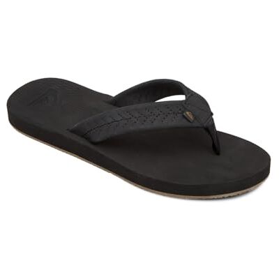 Quiksilver Homme Left Coasta Tongs, Black Black Brown, 40 EU - Publicité Quiksilver Homme Left Coasta Tongs, Black Black Brown, 40 EU - Publicité
