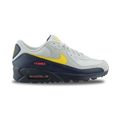 Nike AIR Max 90 Homme Neutral Grey/Tour Yellow-Obsidian EU 43 - Publicité Nike AIR Max 90 Homme Neutral Grey/Tour Yellow-Obsidian EU 43 - Publicité