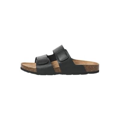 Jack & Jones Homme PU Strap Jfwbrunswick Sandales à lanières en polyuréthane, Noir, 44 EU - Publicité Jack & Jones Homme PU Strap Jfwbrunswick Sandales à lanières en polyuréthane, Noir, 44 EU - Publicité