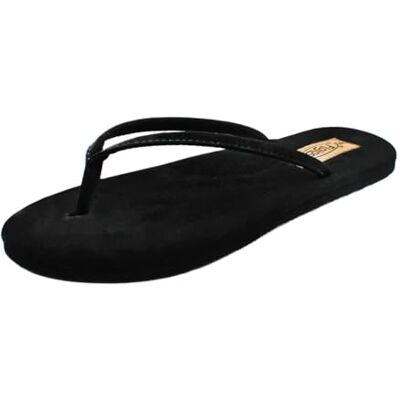 Flojos Fiesta Flat Femme, Noir, 39.5 EU - Publicité Flojos Fiesta Flat Femme, Noir, 39.5 EU - Publicité