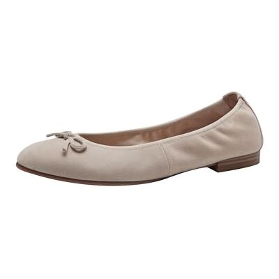 Tamaris Femme Ballerine cuir plate beige 42 EU - Publicité Tamaris Femme Ballerine cuir plate beige 42 EU - Publicité