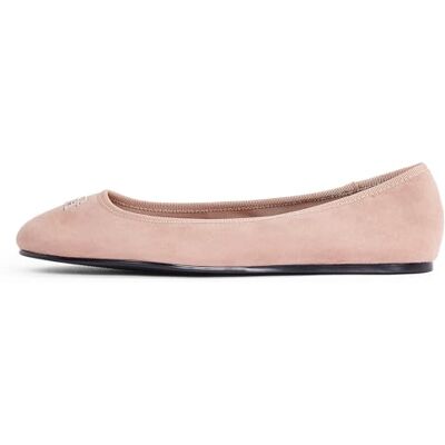Tommy Hilfiger Ballerines Femme Hardware en Daim, Marron (Claystone), 37 - Publicité Tommy Hilfiger Ballerines Femme Hardware en Daim, Marron (Claystone), 37 - Publicité