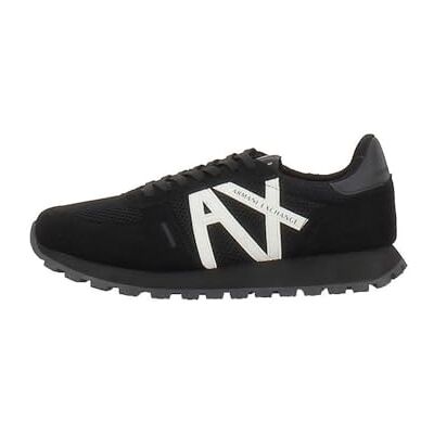 Armani Exchange Formateurs Anglais Noirs - Publicité Armani Exchange Formateurs Anglais Noirs - Publicité