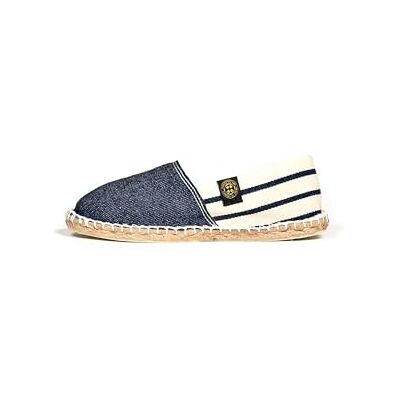 ART OF SOULE Espadrille Mariniere Hip 6 Denim Unisex - Publicité ART OF SOULE Espadrille Mariniere Hip 6 Denim Unisex - Publicité
