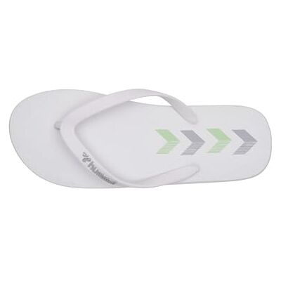 Hummel Chevron Flip Flop Athleisure Sandales et chaussures de piscine respirantes, Blanc., 36 EU - Publicité Hummel Chevron Flip Flop Athleisure Sandales et chaussures de piscine respirantes, Blanc., 36 EU - Publicité