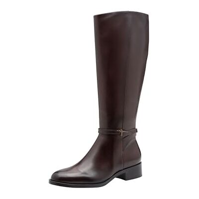 Tamaris Bottes longues plates pour femme Hauteur genou En acajou Taille 38 EU, Acajou, 38 EU - Publicité Tamaris Bottes longues plates pour femme Hauteur genou En acajou Taille 38 EU, Acajou, 38 EU - Publicité