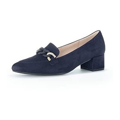 Gabor Femme Escarpins, Dame Escarpins Classiques,Chaussure d'affaires,Chaussure de Cour,Escarpin de Bureau,Bleu (atlantik) / 16,40.5 EU / 7 UK - Publicité Gabor Femme Escarpins, Dame Escarpins Classiques,Chaussure d'affaires,Chaussure de Cour,Escarpin de Bureau,Bleu (atlantik) / 16,40.5 EU / 7 UK - Publicité