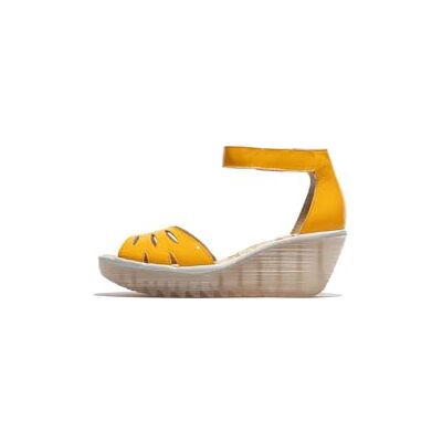 Fly London Femme YELU545FLY Sandal, Yellow, 42 EU - Publicité Fly London Femme YELU545FLY Sandal, Yellow, 42 EU - Publicité