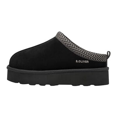 s.Oliver Femme Damen Mule Flat , Noir, 40 EU - Publicité s.Oliver Femme Damen Mule Flat , Noir, 40 EU - Publicité