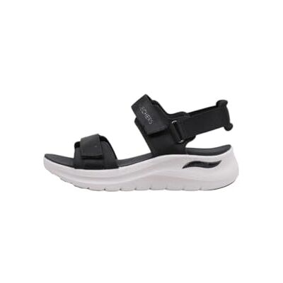 Skechers Femme Arch Fit 2.0 Sandal Go-getter, Black Webbing, 40 EU - Publicité Skechers Femme Arch Fit 2.0 Sandal Go-getter, Black Webbing, 40 EU - Publicité