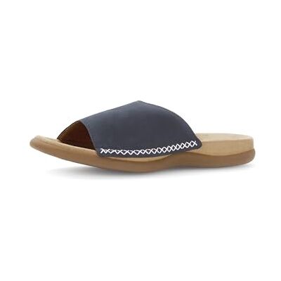Gabor 03.705_16 Sandale Plate Femme Bleu (Nightblue) 39 EU ( 6 UK ),,,39 EU - Publicité Gabor 03.705_16 Sandale Plate Femme Bleu (Nightblue) 39 EU ( 6 UK ),,,39 EU - Publicité