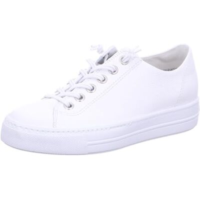 Paul Green Femme Chaussures à Lacets, Dame Chaussures Confortables,Semelle intérieure Amovible,Lacets,Confortable,Weiß (White/Silver),39 EU / 6 UK - Publicité Paul Green Femme Chaussures à Lacets, Dame Chaussures Confortables,Semelle intérieure Amovible,Lacets,Confortable,Weiß (White/Silver),39 EU / 6 UK - Publicité