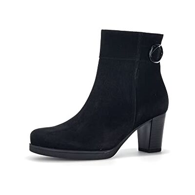Gabor Femme Bottines, Dame Bottines,Demi-Bottes,Bottine,Haut de la Cheville,Fermeture éclair,Noir (Schwarz) / 47,40.5 EU / 7 UK - Publicité Gabor Femme Bottines, Dame Bottines,Demi-Bottes,Bottine,Haut de la Cheville,Fermeture éclair,Noir (Schwarz) / 47,40.5 EU / 7 UK - Publicité