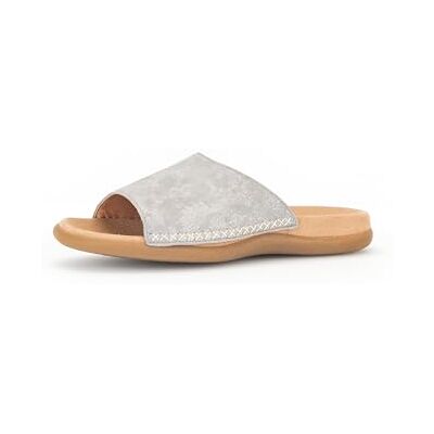 Gabor Cervo Mules, Sandales Femme, Gris 08, 4 UK - Publicité Gabor Cervo Mules, Sandales Femme, Gris 08, 4 UK - Publicité