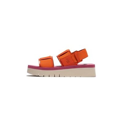 Fly London Women's SORU277FLY Sandal, Scarlet/orange/lilac, 39 - Publicité Fly London Women's SORU277FLY Sandal, Scarlet/orange/lilac, 39 - Publicité