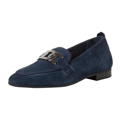 MARCO TOZZI Chaussons en Cuir pour Femme intérieure douce-24231-42 Semelle de Mocassin, Bleu Marine, 40 EU - Publicité MARCO TOZZI Chaussons en Cuir pour Femme intérieure douce-24231-42 Semelle de Mocassin, Bleu Marine, 40 EU - Publicité