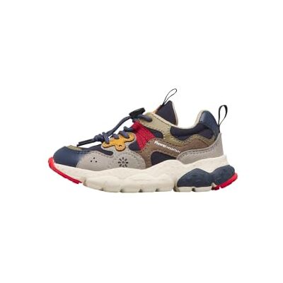 Naturino Sneakers en Simili Cuir et Tissu Technique - Publicité Naturino Sneakers en Simili Cuir et Tissu Technique - Publicité