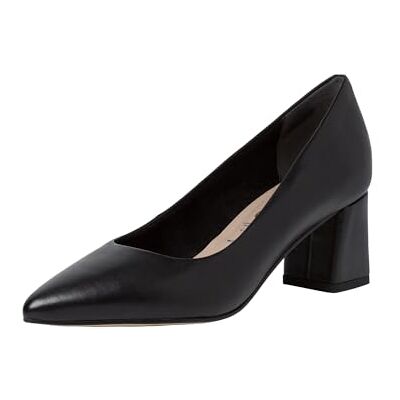 Tamaris Escarpins en Cuir pour Femme, Cuir Noir, 39 EU - Publicité Tamaris Escarpins en Cuir pour Femme, Cuir Noir, 39 EU - Publicité