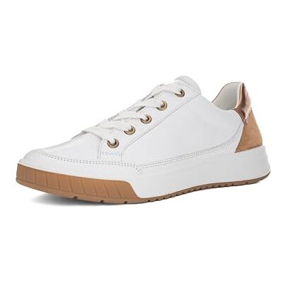 ARA Women's ROM Sneaker, White Biscuit Whisky, 7/7.5 UK - Publicité ARA Women's ROM Sneaker, White Biscuit Whisky, 7/7.5 UK - Publicité