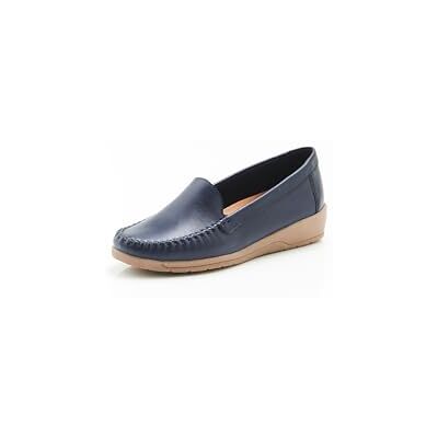 Damart Mocassins compensés Amortyl Bleu Taille 38 - Publicité Damart Mocassins compensés Amortyl Bleu Taille 38 - Publicité