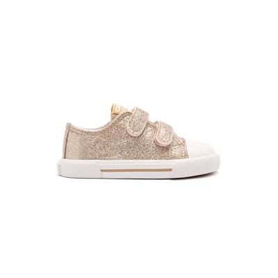 Conguitos Chaussures Basses Bébé Paillettes Dorées pour Fille (Multicolore/Taille 23) (Glitter/Tailla 23) - Publicité Conguitos Chaussures Basses Bébé Paillettes Dorées pour Fille (Multicolore/Taille 23) (Glitter/Tailla 23) - Publicité