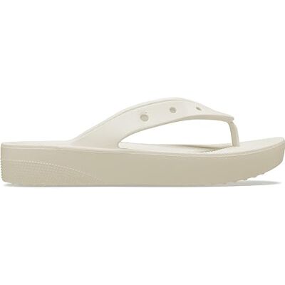 Crocs Femme Classic Platform Flip W Tongs, Bone, 37/38 EU - Publicité Crocs Femme Classic Platform Flip W Tongs, Bone, 37/38 EU - Publicité