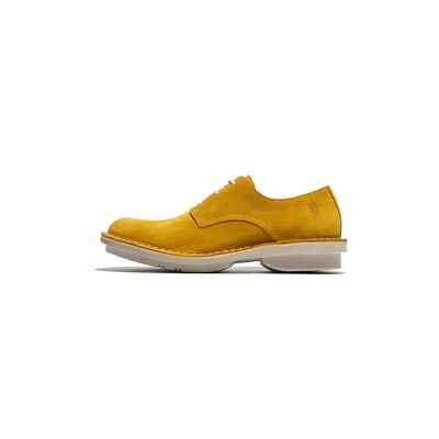 Fly London Women's FAKI149FLY Derby, Yellow, 40 - Publicité Fly London Women's FAKI149FLY Derby, Yellow, 40 - Publicité