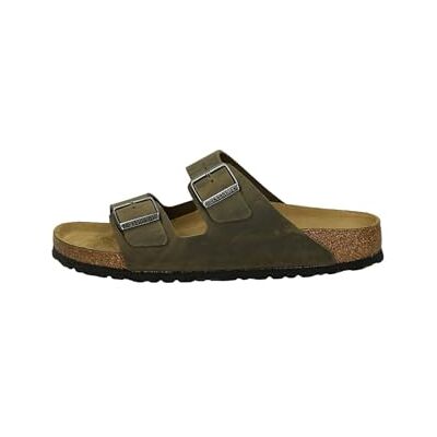 Birkenstock ARIZONA SANDALE DOPPIA FASCIA ET CHIUSURE AVEC FIBBIE 43/FADED KHAKI-N, Couleur kaki, 43 EU Estrecho - Publicité Birkenstock ARIZONA SANDALE DOPPIA FASCIA ET CHIUSURE AVEC FIBBIE 43/FADED KHAKI-N, Couleur kaki, 43 EU Estrecho - Publicité