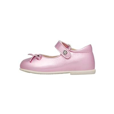 Naturino Ballerines à nœud en Cuir, Rose- 24 - Publicité Naturino Ballerines à nœud en Cuir, Rose- 24 - Publicité