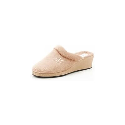 Damart Mules Fantaisie strassée Femme Marron Taille 39 - Publicité Damart Mules Fantaisie strassée Femme Marron Taille 39 - Publicité